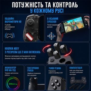 TV4U.com.ua TV4U.com.ua - ТВ приставки Игровой контроллер GameSir X5s Gamepad мобильный геймпад