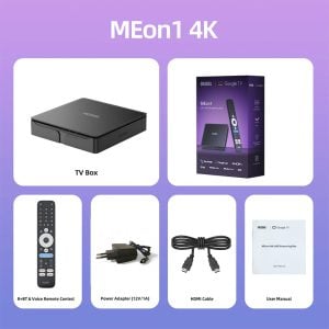 Смарт ТВ приставка Mecool MEon1 NETFLIX 2/32 Гб Google TV 14 Smart Box