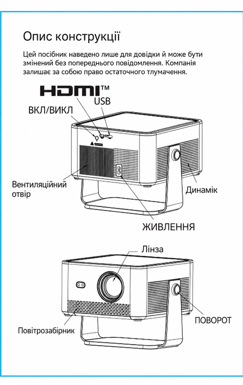 Конструкция и элементы корпуса Magcubic HY450 MAX