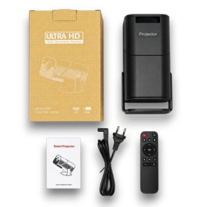 Мультимедийный смарт проектор Magcubic AMX500 T950S 720P черный 1/8 Гб до 300 ANSI Android 13