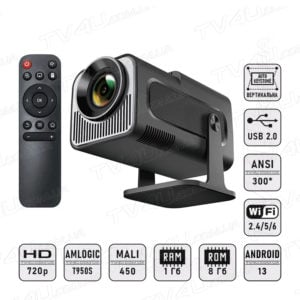 Мультимедійний смарт проектор Magcubic HY320 mini T950S 720P 1/8 Гб до 300 ANSI Android 13